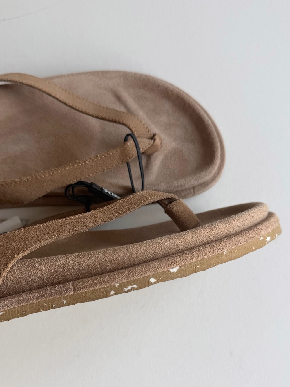 Zara Suede Thong Sandals - Picture 3 of 6